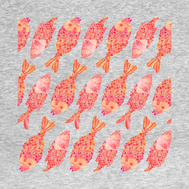 indonesian fish pink ombre by CatCoq